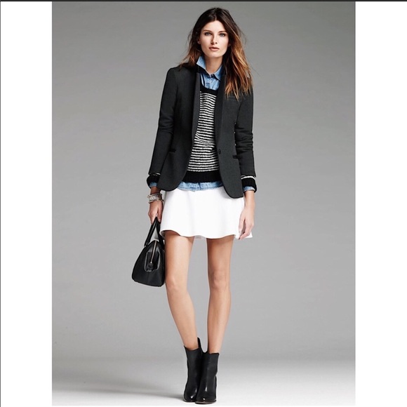 Banana Republic Faux Trim Blazer Size 4 - Picture 8 of 8